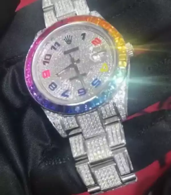 Check Out The New Rainbow Diamond Rolex Watch Worth $1million
